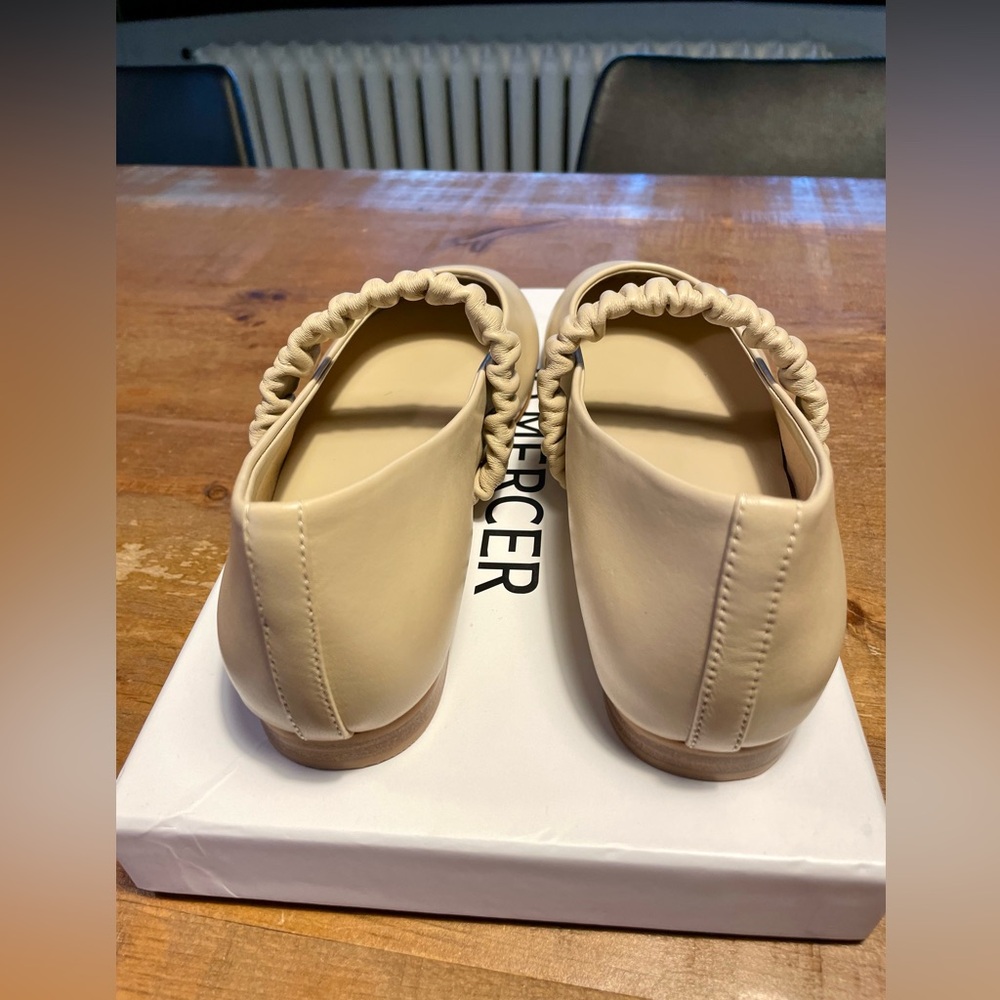 Jo Mercer Freida flats, sand (cream) colour size 38. Brand new never worn - Picture 5 of 6